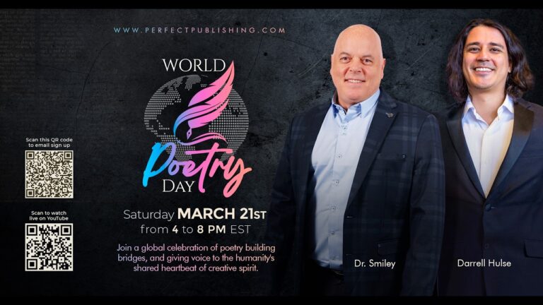 World Poetry Day 2026: Perfect Publishing Global Poetry Celebration