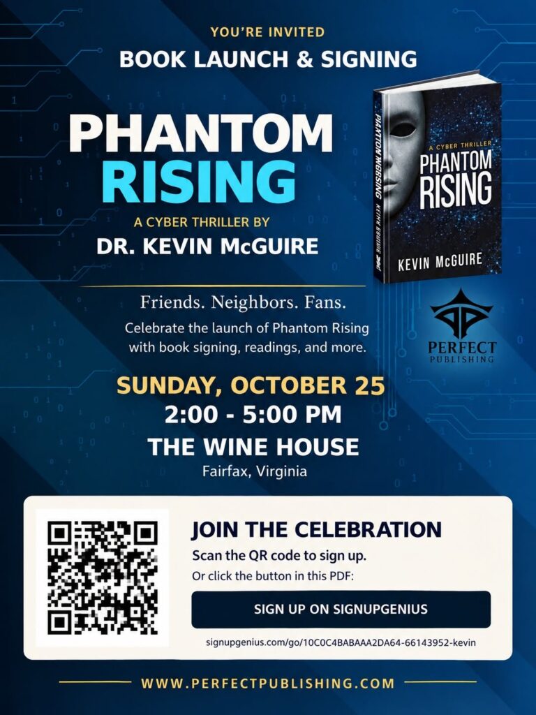 PHANTOM RISING – BOOK LAUNCH & SIGNING